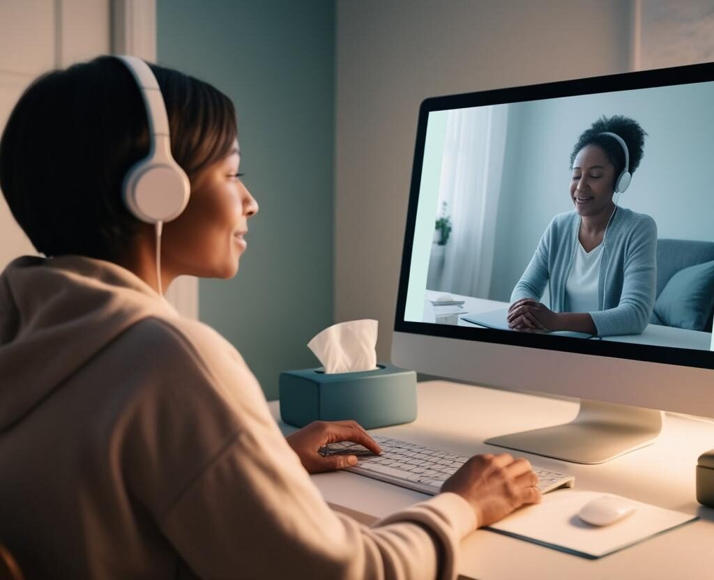 Virtual Counselling session